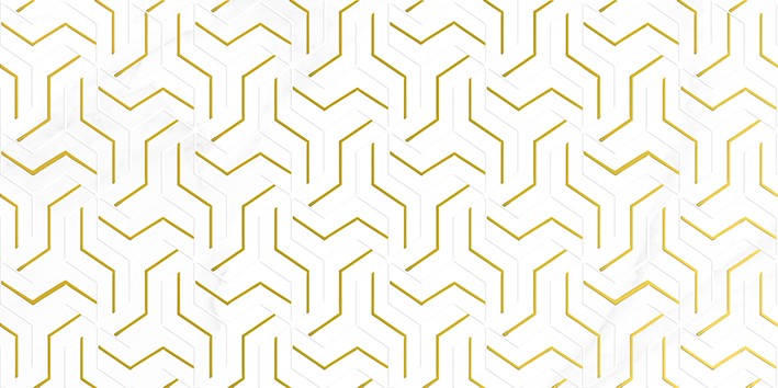 Crystal Fractal Декор белый 30х60 - фото - 1