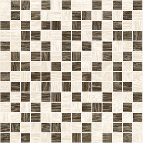 Genesis Мозаика коричневый+бежевый 30х30 - фото - 1