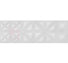 Apeks Плитка настенная рельеф светло-серый (ASU522D) 25x75 - фото - 1
