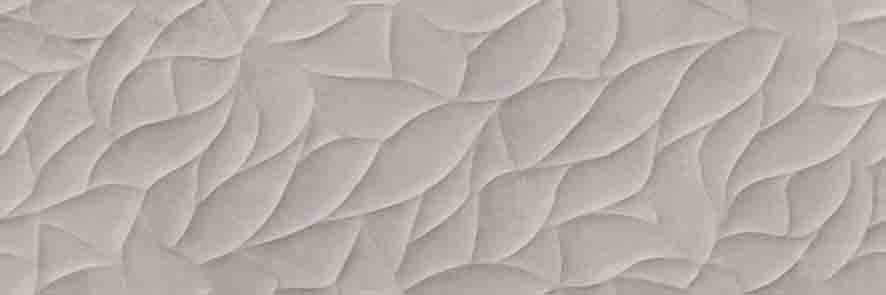 Haiku Плитка настенная рельеф серый (HIU092D) 25x75 - фото - 1