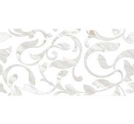 Royal Stone Плитка настенная декорированная А белый (C-RSL052D) 29,7x60 - фото - 1