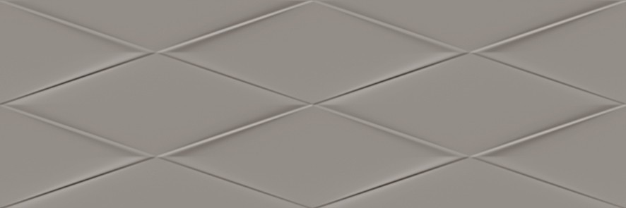 Vegas Плитка настенная рельеф серый (VGU092) 25x75 - фото - 1