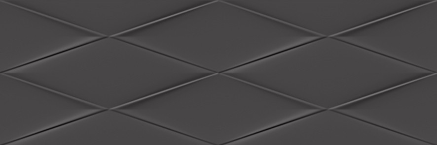 Vegas Плитка настенная рельеф темно-серый (VGU401) 25x75 - фото - 1