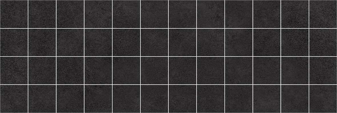 Alabama Декор мозаичный чёрный MM60062 20х60 - фото - 1
