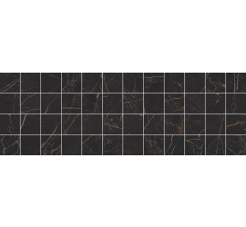 Royal Декор мозаичный чёрный MM60074 20х60 - фото - 1
