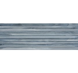Zen Плитка настенная полоски синий 60032 20х60 - фото - 1