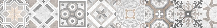 Sonata бордюр многоцветный (SO1J451D) 8x60 - фото - 1