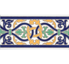 Cenefa Talavera Плитка настенная 14х28 - фото - 1