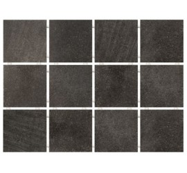 Караоке Плитка настенная черный 1222T полотно 30х40 из 12 частей 9,9х9,9 - фото - 1