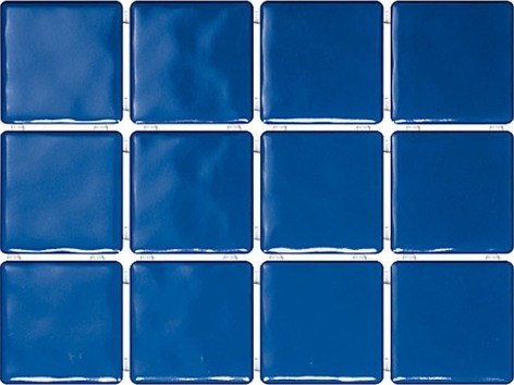 Бриз Плитка настенная синий 1243T 30х40 из 12 частей 9,9х9,9 - фото - 1
