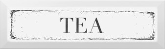 Tea Декор черный NT\B54\2882 8,5х28,5 - фото - 1