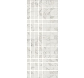 Алькала Декор белый мозаичный MM7203 20х50 - фото - 1