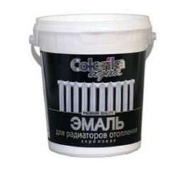 Эмаль акриловая для радиаторов отопления "Colorika" белая 0,8 кг - фото - 1
