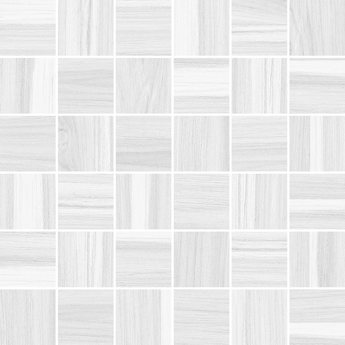 Blackwood Мозаика белый 30х30 - фото - 1