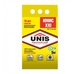 Клей для плитки "UNIS XXI" 5кг - фото - 1