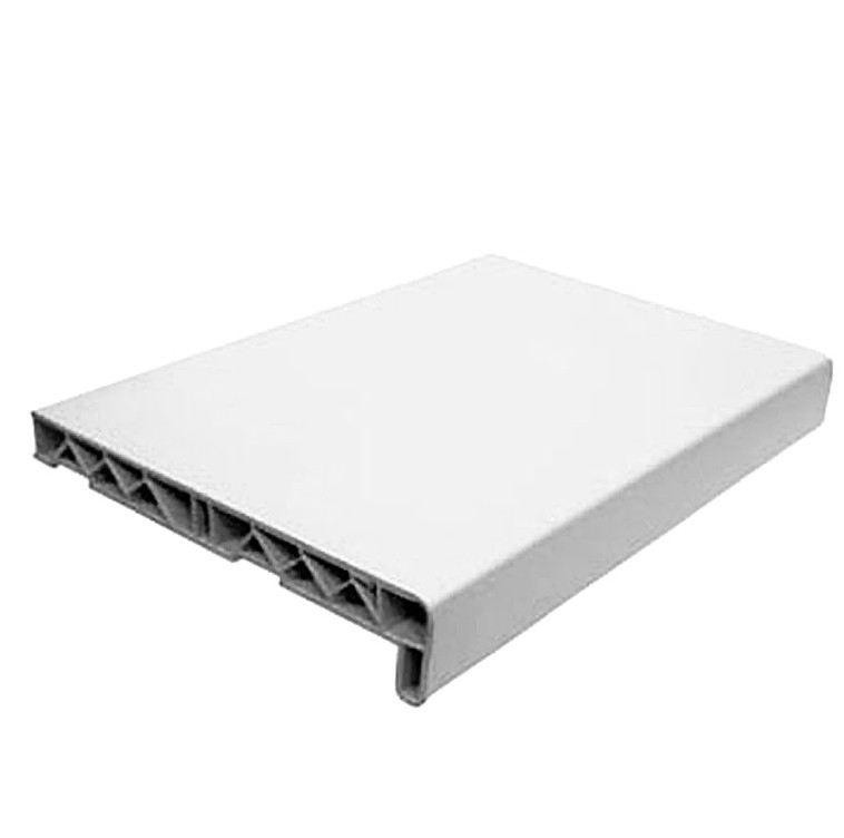 Подоконник ПВХ 250 мм, цвет белый - фото - 1