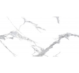 Statuario Crown Керамогранит белый 60x120 сатинированный - фото - 1