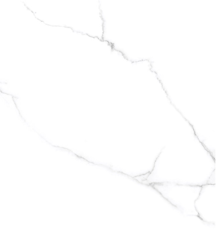 Atlantic White Керамогранит белый 60x60 полированный - фото - 1