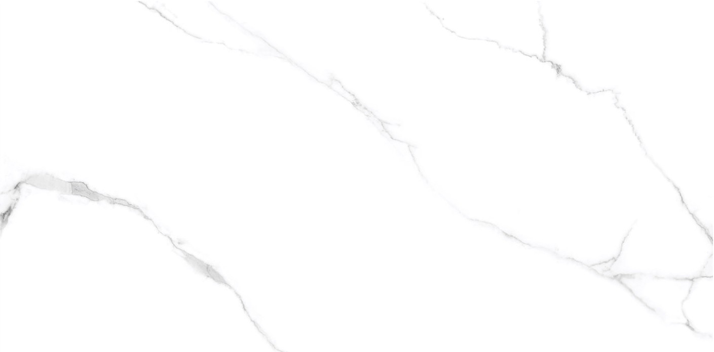 Atlantic White Керамогранит белый 60x120 полированный - фото - 1