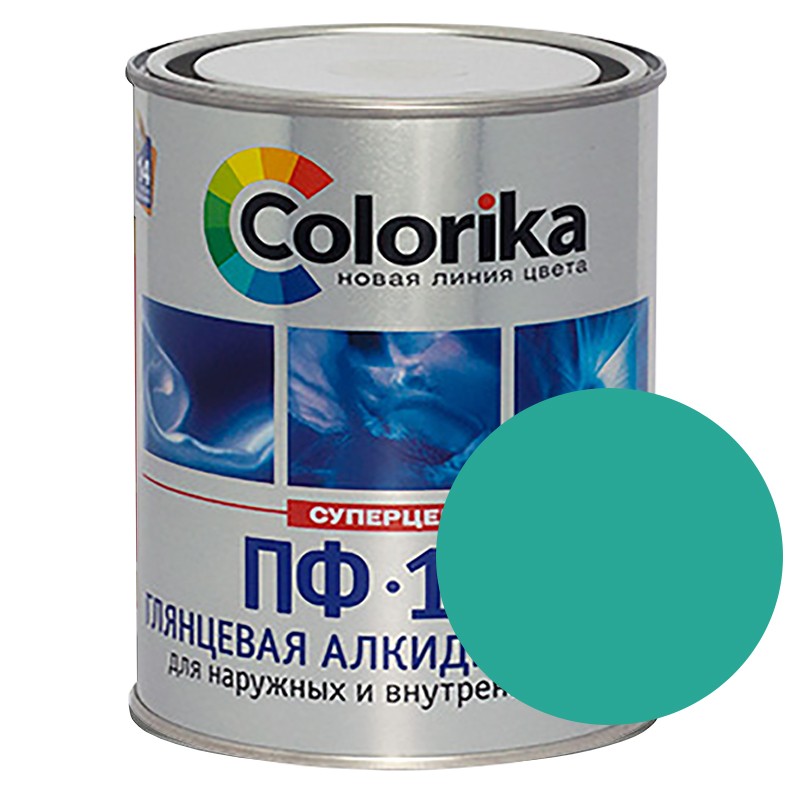 Эмаль ПФ-115 изумрудная 0,8 кг 