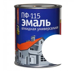 Эмаль ПФ-115 алкидная универсальная белая 0,8 кг - фото - 1