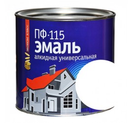Эмаль ПФ-115 алкидная универсальная белая 1,8 кг - фото - 1