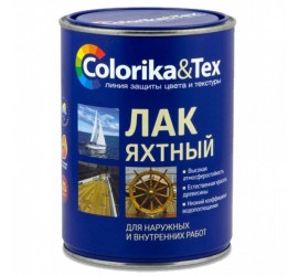 Лак Яхтный глянцевый 0,8 л "Colorika&Tex" - фото - 1