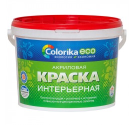 Краска акриловая интерьерная "Colorika ECO" 14 кг - фото - 1