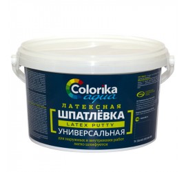Шпатлёвка "Colorika Aqua" латексная универсальная 3кг - фото - 1