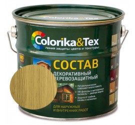 Состав деревозащитный "Colorika&Tex" сосна 2,7 л - фото - 1