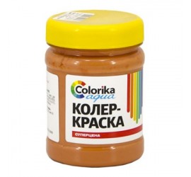 Колер-краска "Colorika aqua" охра красная 0,3 кг - фото - 1