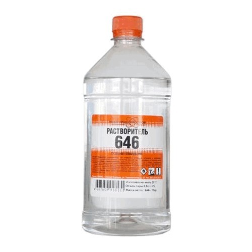 Растворитель 646 1 л ХИМПРОМ Нижний Новгород (ПЭТ) - фото - 1