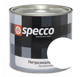 Эмаль НЦ-132КП "SPECCO" белая 1,8 кг - фото - 1