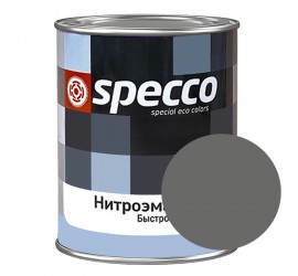 Эмаль НЦ-132КП "SPECCO" серая 0,8 кг - фото - 1