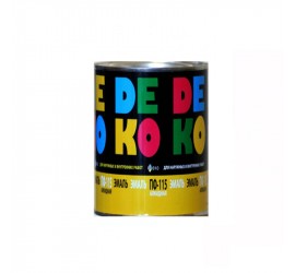 Эмаль ПФ-115 белая 0,9 кг ГОСТ - фото - 1