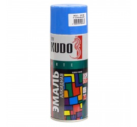 Эмаль универсальная голубая "KUDO" 520 мл - фото - 1