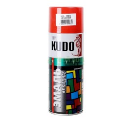 Эмаль универсальная красная "KUDO" 520 мл KU-1003 - фото - 2