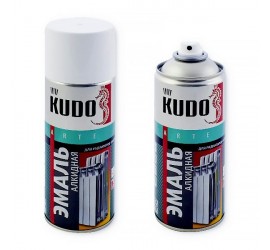 Эмаль для радиаторов белая KU-5101 "KUDO" 520 мл - фото - 1