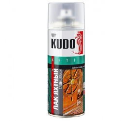 Лак универсальный яхтный глянцевый KU-9003 "KUDO" 520 мл - 1 Лак универсальный яхтный глянцевый KU-9003 "KUDO" 520 мл - фото - 1