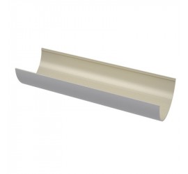 Желоб водосточный белый ПВХ 3м - фото - 2