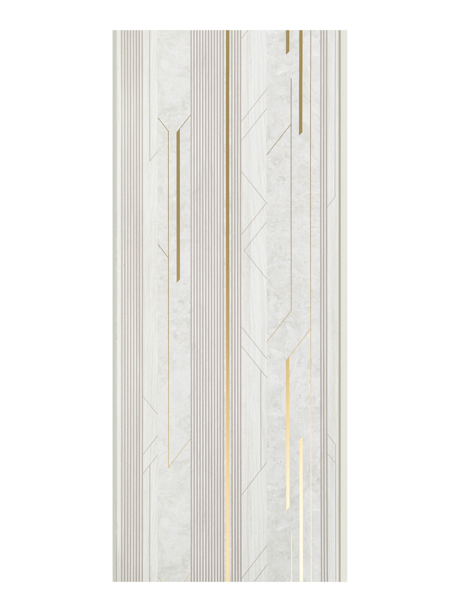 Панель ПВХ Ламель золото 2,7м*0,25 - фото - 1