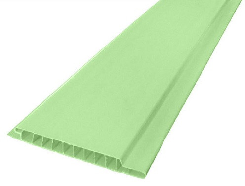 Вагонка «Зеленая» ПВХ толщина 10 мм, длина 3 м - фото - 1