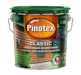 PINOTEX CLASSIC NW антисептик, калужница 2,7л - фото - 2