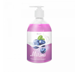 Средство для мытья кожи рук "Milana" черника в йогурте 500мл 126300 - фото - 1