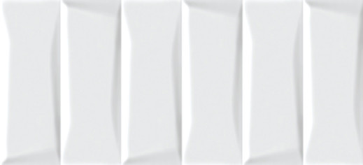 Evolution облицовочная плитка рельеф кирпичи белый (EVG053) 20x44 - фото - 1