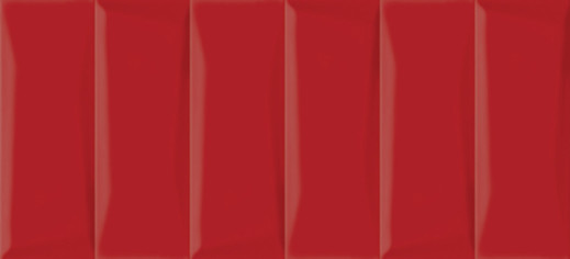 Evolution облицовочная плитка рельеф кирпичи красный (EVG413) 20x44 - фото - 1