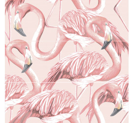 Gradient панно фламинго розовый (16014) 59,4x59,8 - фото - 1
