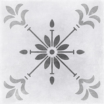 Motley Керамогранит пэчворк, цветы, серый (C-MO4A095D) 29,8х29,8 - фото - 1