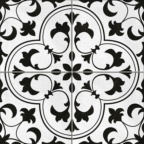 Sevilla Керамогранит пэчворк, белый (16180) 42х42 - фото - 1