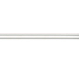 Спига Бордюр белый структура LSA015 40х3,4 - фото - 1